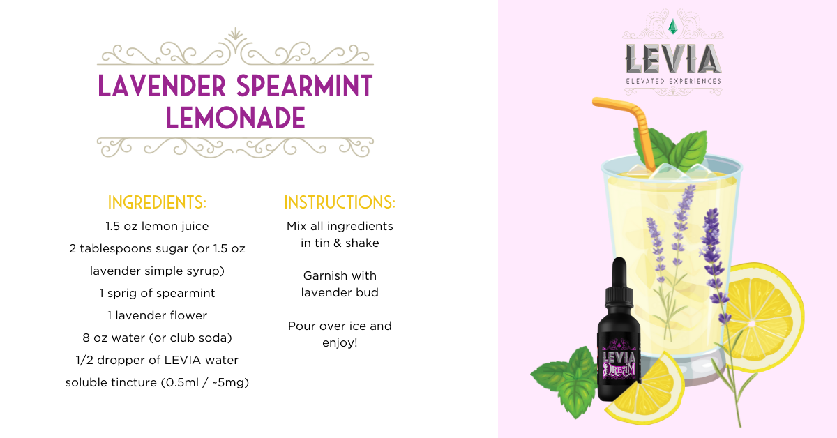 Lavender Lemonade Mocktal